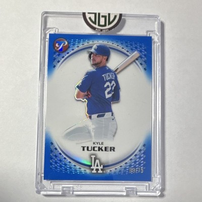 Topps Pristine 2026 Kyle Tucker Dodgers #48 Serial Numbered /75 MLB Card Blue