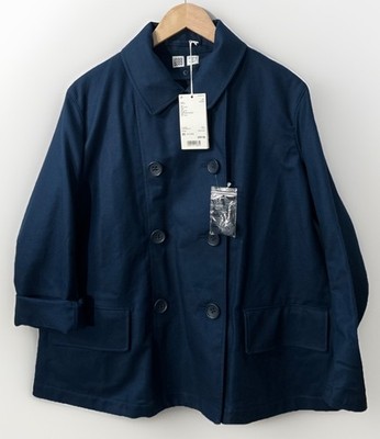 NWT Women s Uniqlo Double Breasted Peacoat Christophe Lemaire Down Lining XS