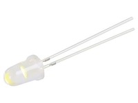 2X OSW47E5211A Led Weiss 5Mm 15° Front: GewöLbt 2,9-3,4VDC Anz. Ausg: 2 357Mw Op