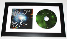 LORD HURON BAND SIGNED FRAMED 'VIDE NOIR' CD COVER ALBUM w/COA BEN SCHNEIDER