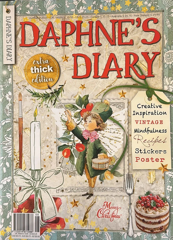 Daphne’S Diary Magazine Issue 8 Free Shipping Brand New