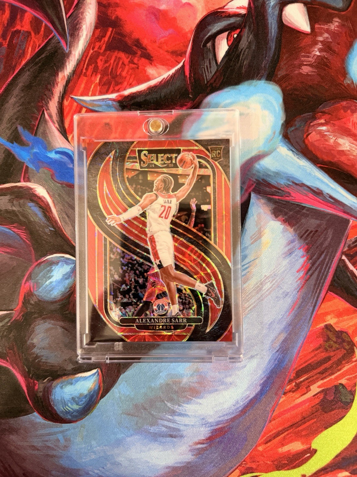 2024-25 Panini Select - Premier Level Alexandre Sarr #185 Scope Prizm (RC)