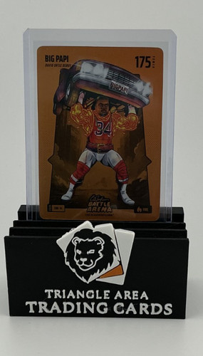 Big Papi 2025 Bo Jackson Battle Arena Alpha Update Orange Fire BF OBF-14 SSP 🔥