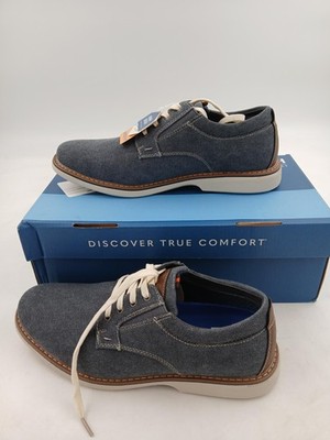 Nunn Bush Otto CNV PT OX Shoes Mens Blue Denim Dress Oxford 