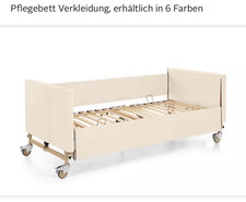 Burmeier Bettbezug Softcover Satz f&uuml;r Pflegebett Dali Farbe Vanille