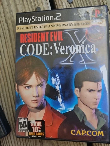 Resident Evil-Code Veronica X - Sony PlayStation 2