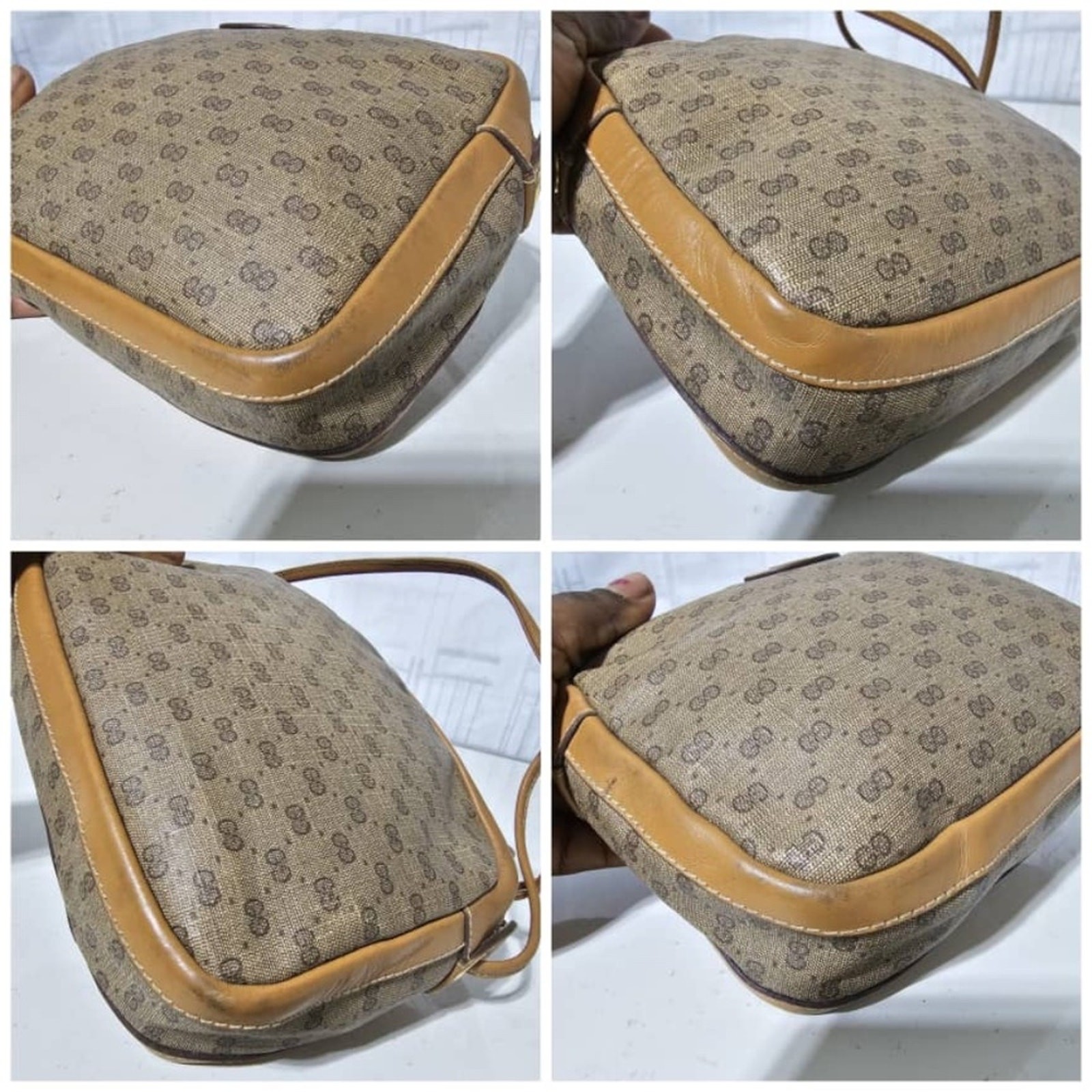 Authentic Gucci Vintage Monogram Interlocking GG … - image 10