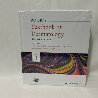 Rook's Textbook Of Dermatology (10th Edition, Volume 1) - Griffiths - Hardcover