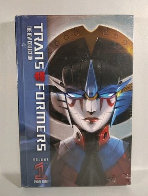 TRANSFORMERS IDW Collection Phase Three Vol 1 Hardcover Sealed W Damage 