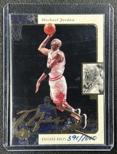 MICHAEL JORDAN 1995-96 UD UPPER DECK SP #23 GOLD FACSIMILE SIGNATURE /1000 BULLS