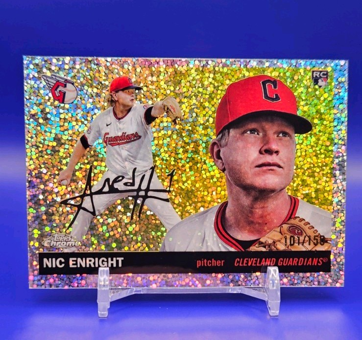 2025 Topps Chrome Platinum - Nic Enright - 289 Mini Diamond Refractor /150 (RC)