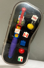 Lego World Pen Writing System 13 Piece Complete Set 2000 Connect and Build 5.5"