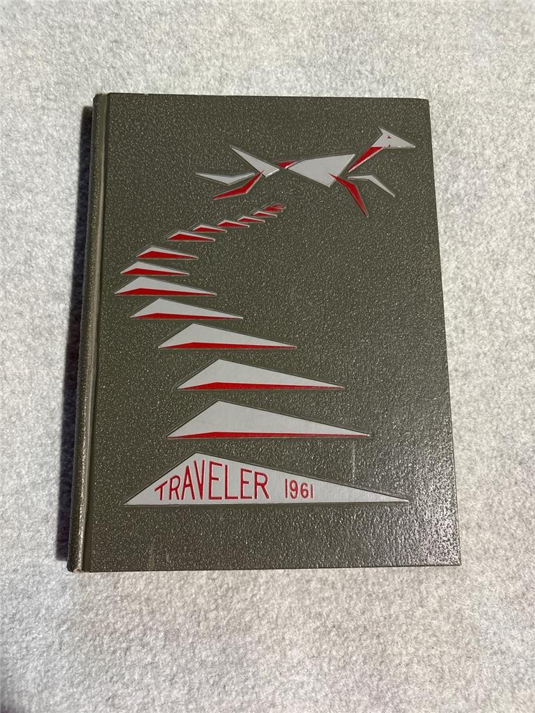 1961 Traveler Robert E. Lee High School San Antonio Texas Yearbook Annual