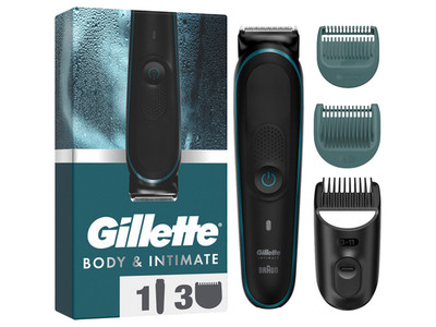 Gillette Body & Intimate Elektrischer Körperrasierer Herren i5 für Intimbereich