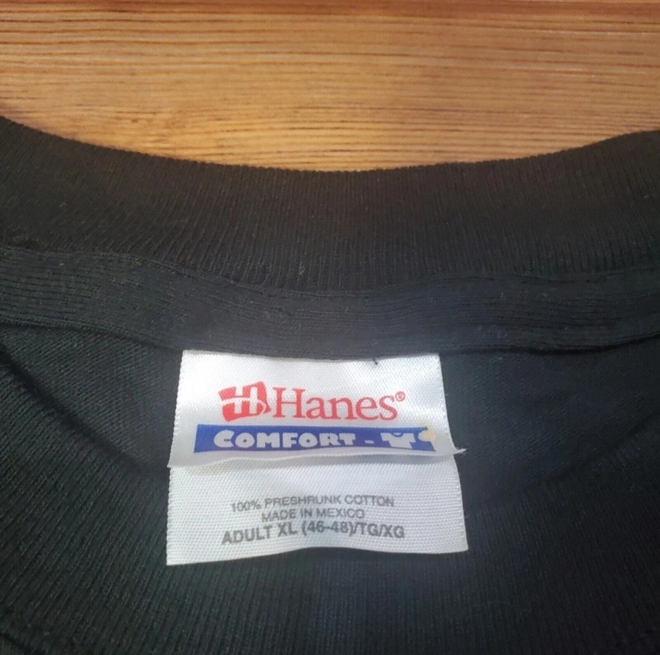 Vintage 90s Jesus Tee Sz XL Died 4 Me Live 4 Him T-Shirt Cross Crucifixion - Image 3 of 4