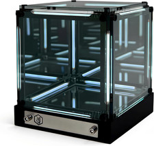 4D Touch Control Cube Lamp - Dimmable LED, USB-C Rechargeable Night Light