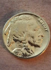 1937 Authentic 24 KT Gold Plated Genuine Indian Head Nickel, Full Year