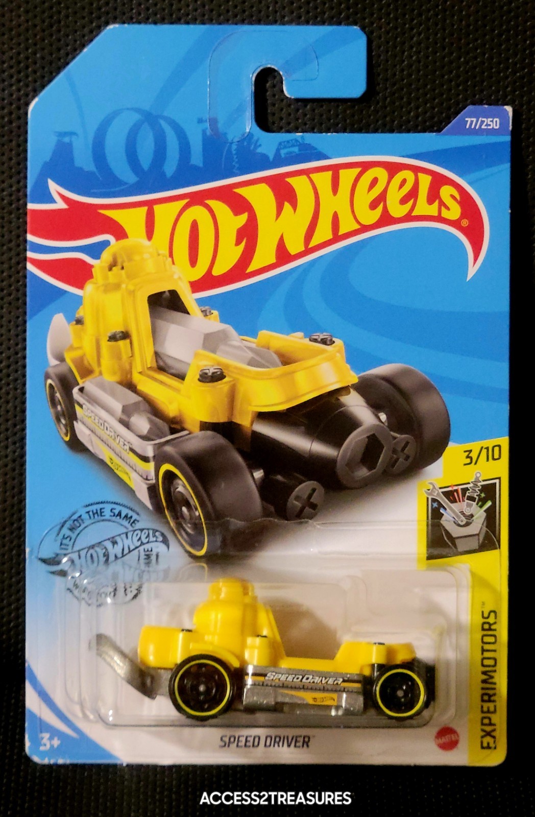 2020 Hot Wheels Speed Driver #77/250 Experimotors 3/10