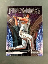 Colton Cowser 2021 Panini Draft Picks Baseball #F-CC Card Fireworks