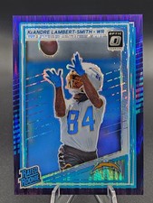 KeANDRE LAMBERT #271 Rated Rookie Purple Shock Prizm 2025 Donruss Optic CHARGERS