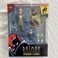 McFarlane Toys Batman Animated Series Ventriloquist & Scarface BAF Rene Montoya