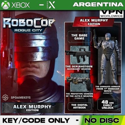 RoboCop: Rogue City Alex Murphy Edition - XBOX One/ X|S Key Code ARGENTINA  VPN