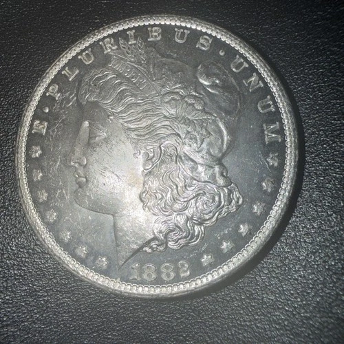 1882-CC Morgan Silver Dollar XF/AU **KEY-DATE EXCELLENT COIN** #2