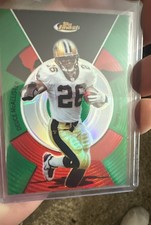 2005 Topps Finest - Deuce McAllister #21 Green Refractor /199