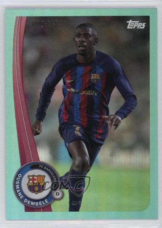 2022-23 Topps FC Barcelona Fan Set - Ousmane Dembele #BA-4 for