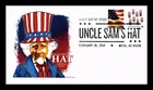 US COVER UNCLE SAM'S HAT ADDITIONAL OUNCE FDC COMBO PANDA CACHET
