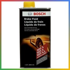 Brake Fluid DOT 3 DOT 4 DOT 5.1 Low Viscosity Extended Life 1 Quart