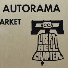 1974 Antique Car Show Flea Market Bryner Chevrolet Club Co Jenkintown PA VCCA