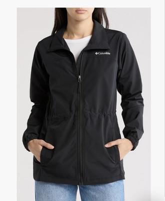 NWT $80 Columbia Vista Hills Water Repellent Jacket Black Small