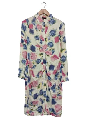DESIGUAL Robe chemisier Dames Robe T EU 36 bleu-rose-blanc cassé - Photo 1/4