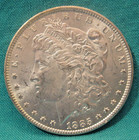 1885-O Morgan 90% Silver Dollar-Sharp Details-High Luster-BU-#95 — photo 1