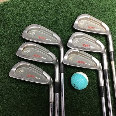 XPC PLUS TWINCUT SOLE 4-9 IRONS Set PERIMETER BALANCED Steel R-Flex RH