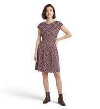NWT LOFT Ann Taylor Multicolor Print Short Sleeve Dress Womens Size 4 NEW 84.99
