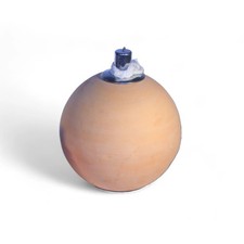 Lampa gliniana lampa olejowa D=12cm z wkładką