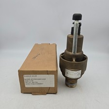 Kunkle 6182HGM01AKM 1 1/2" 1.5" Safety Relief Valve Brass Bronze Set at 265 PSI