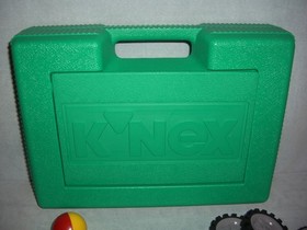 K'Nex Discovery Series 1 ~ 33023  Knex Green Box Case 400 Pcs Vtg 1996 Complete