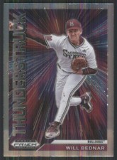 2021 Panini Prizm Draft Picks Thunderstruck #T-WB Will Bednar 1824
