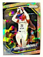 2025 Panini Prizm Arike Ogunbowale SILVER Cracked Ice Card #73 Wings Star!
