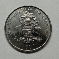 2007 Bahamas 25 Cents - Coin #C-099