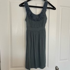 Soprano cotton stretch dress with embellished neckline.  Size S. Cocktail.