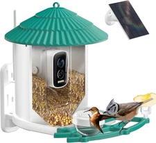 Bird Feeder with Camera,Ai Recognition 10000+ Species,3K Video with Noise Reduct