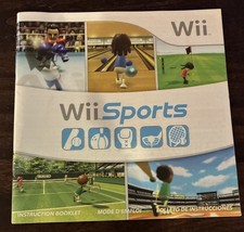 Wii Sports Nintendo Wii Instruction Booklet Manual Only Authentic