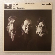 GENESIS: Land Of Confusion / Feeding The Fire - Australia (OZ), 7" (45) Single
