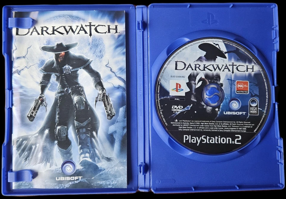 Darkwatch PS2 PlayStation 2 w/ Manual Vampire Shooter 2005 Complete Free Post - image 3 of 4