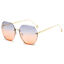 thumbnail 10  - Women Rimless Sunglasses Classic Designer Female Metal Polygon Sun Glasses UV400
