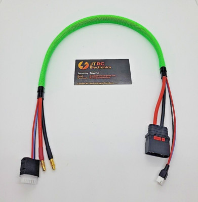 2s 24  4mm RC Balance Charge Lead QS8 bullet Hi-Amp Venom 406 Protek